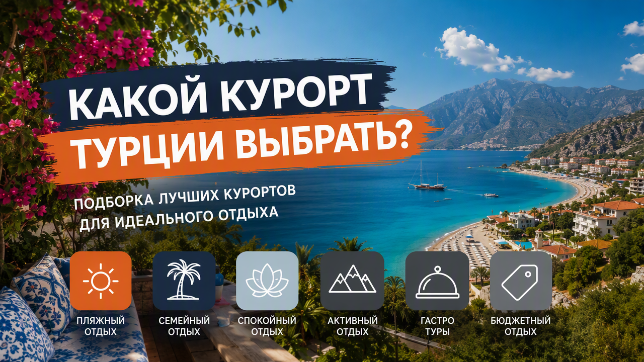 Какой курорт Турции выбрать?
